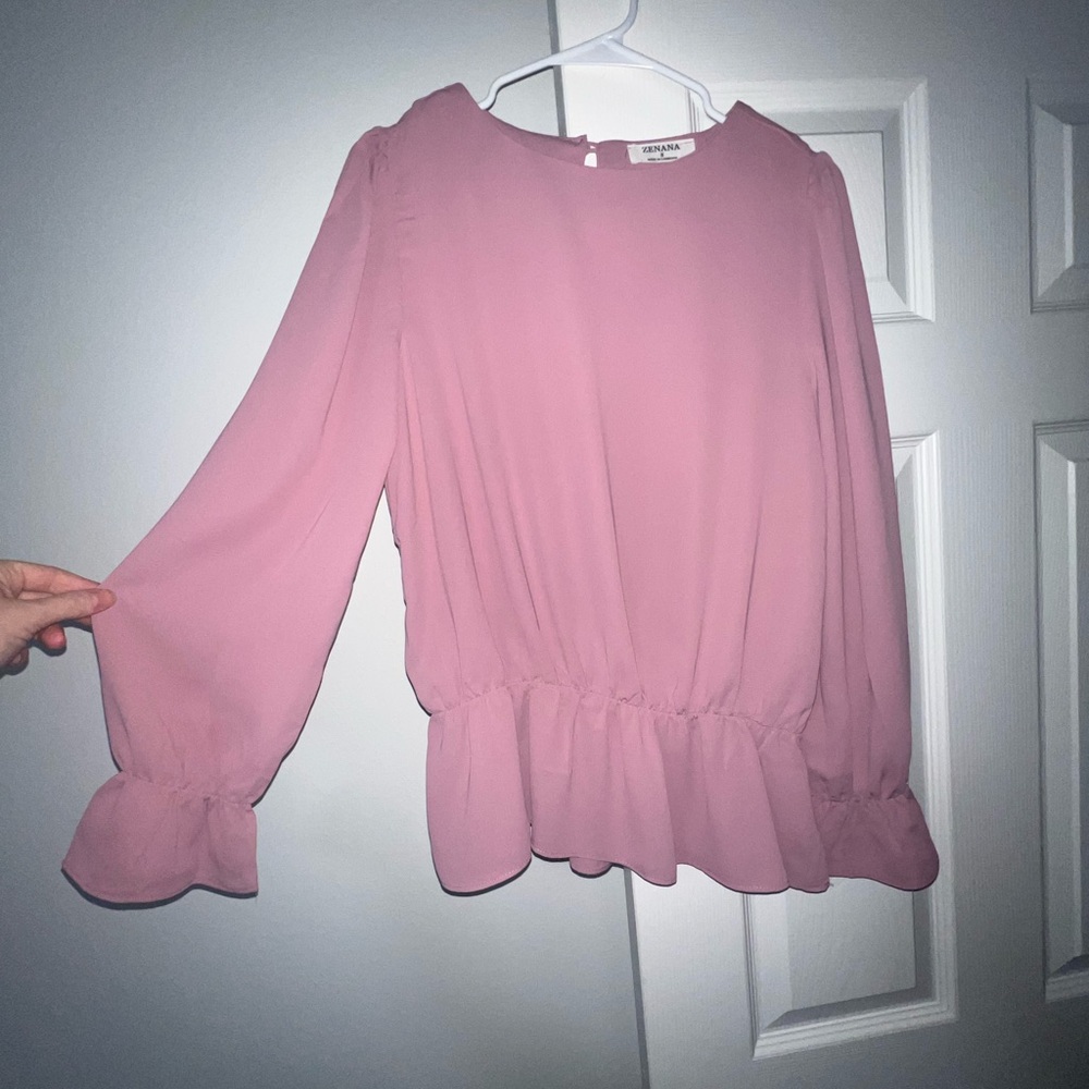 Elegant Pink Blouse